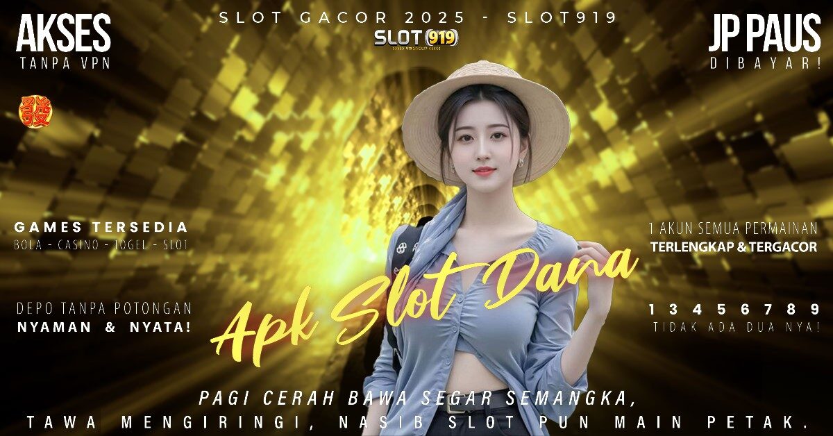 Judi Slot Online Deposit Dana Slot Gacor 10k