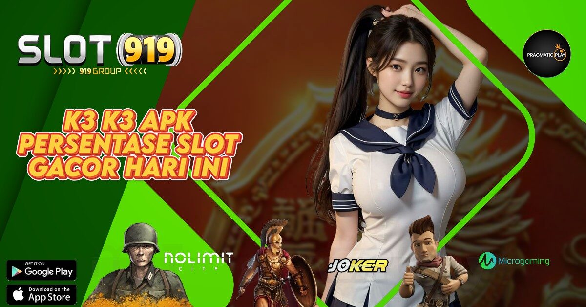 JUDI SLOT ONLINE BANYAK BONUS K3K3